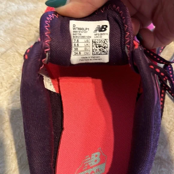 New Balance Speed Ride 690 All Terrain WT690LP1 Women's Size 7.5 Pk/Purple - Picture 10 of 10